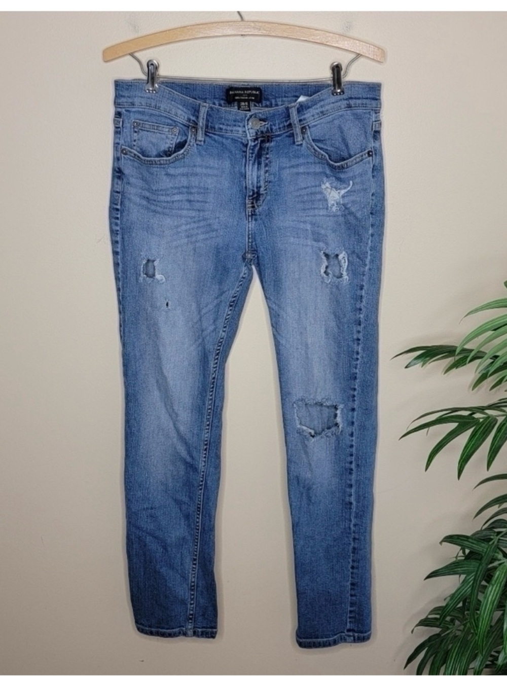 Banana Republic Factory | Destroyed Girlfriend Jeans